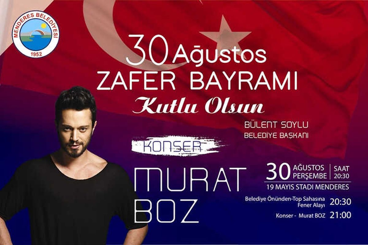 Menderes\'te 30 Ağustos Coşkusu