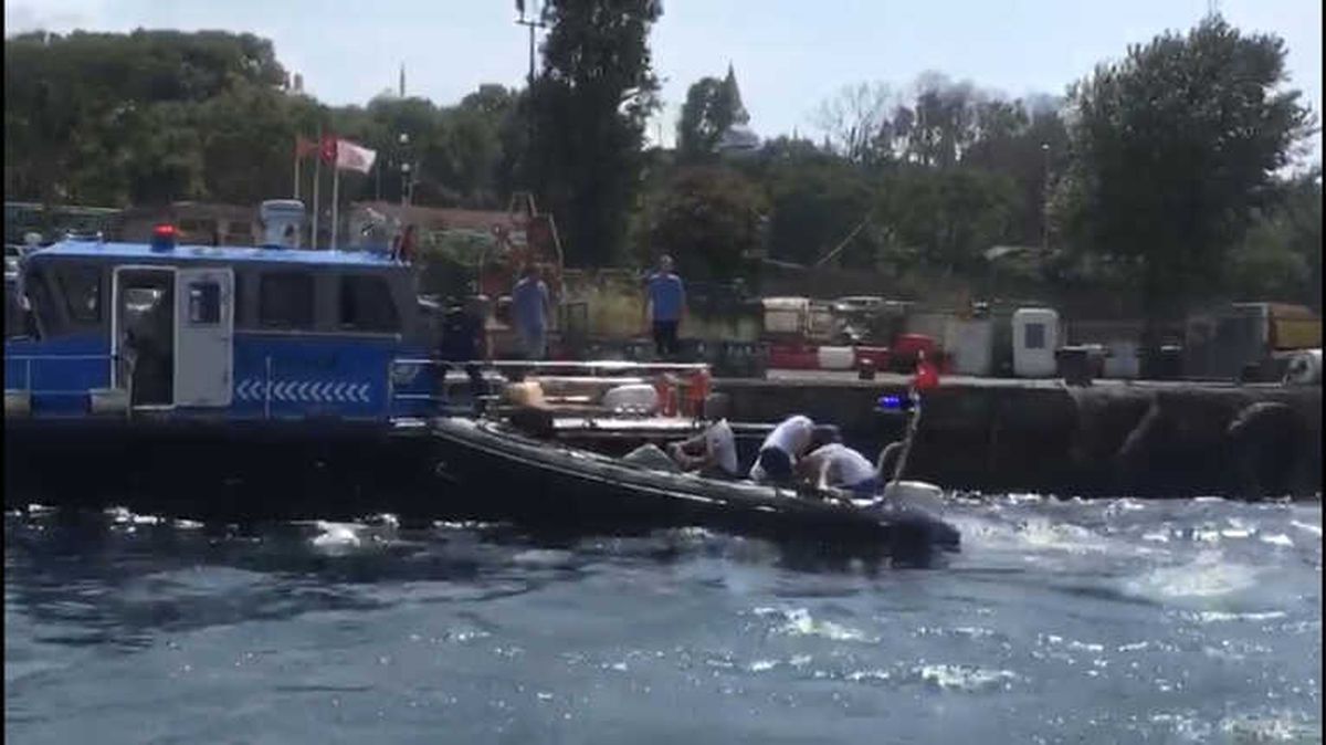Sarayburnu Sahilinde Can Pazarı Kamerada: 1 Ölü