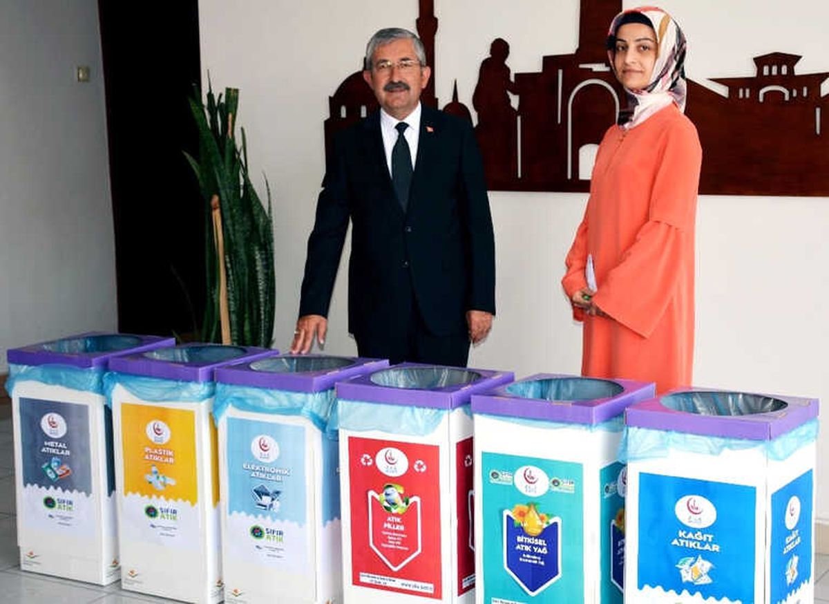 Zile\'de, "Sıfır Atık Projesi" Çalışmaları Başladı