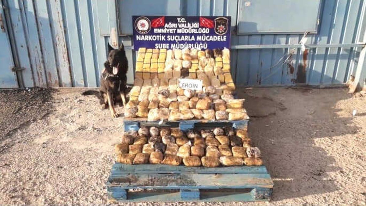 Ağrı\'da 73 Kilo 472 Gram Eroin Ele Geçirildi
