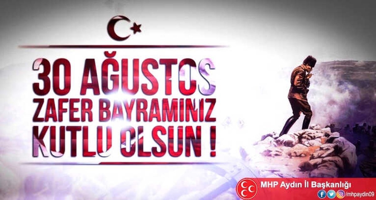 Aydın Mhp, 30 Ağustos Zafer Bayramı\'nı Kutladı