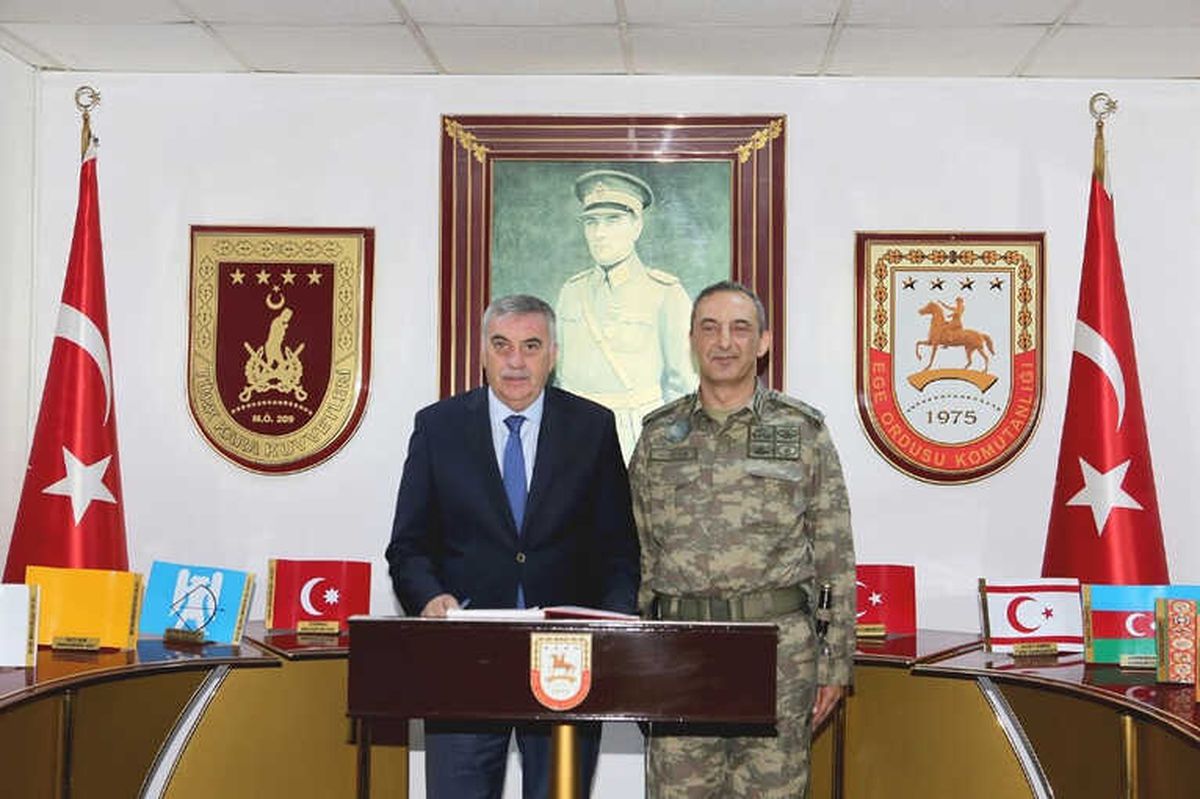 Başkan Toçoğlu Tugay Komutanı Acartürk\'e Başarılar Diledi