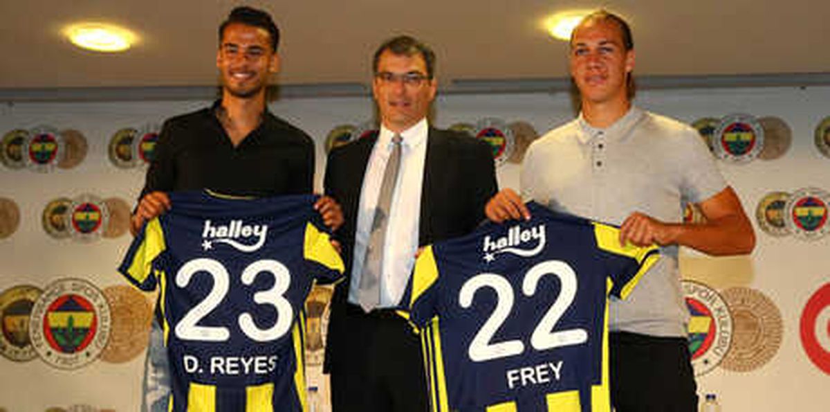 Fenerbahçe, Frey ve Reyes\'le Sözleşme İmzaladı!