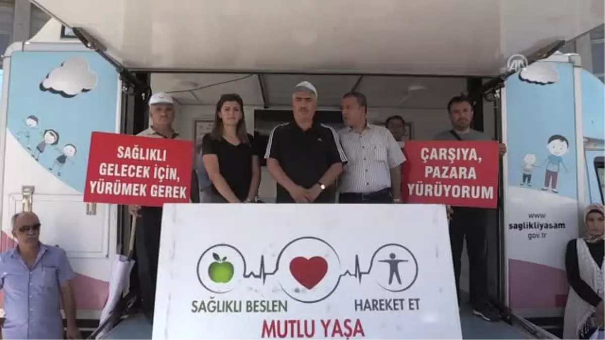 Malatya\'da Sağlıklı Yaşam Yürüyüşü Yapıldı