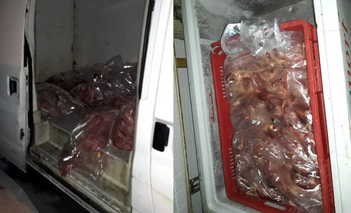 Mersin\'de 1,5 Ton Kokmuş Tavuk Eti Ele Geçirildi