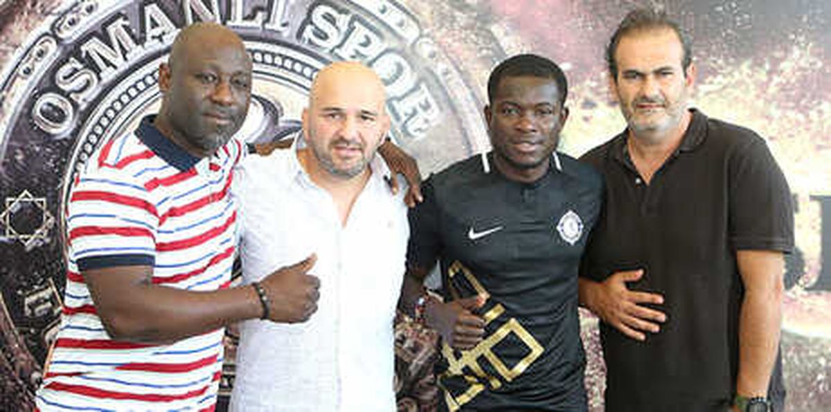 Osmanlıspor\'a Kamerunlu Orta Saha!