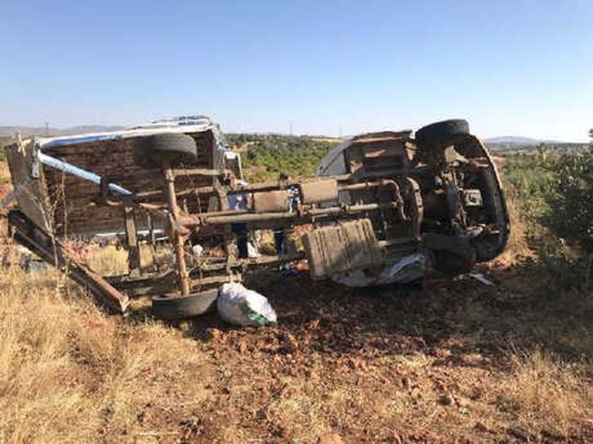 Tarım İşçileri Kaza Yaptı: 1 Ölü, 4 Yaralı
