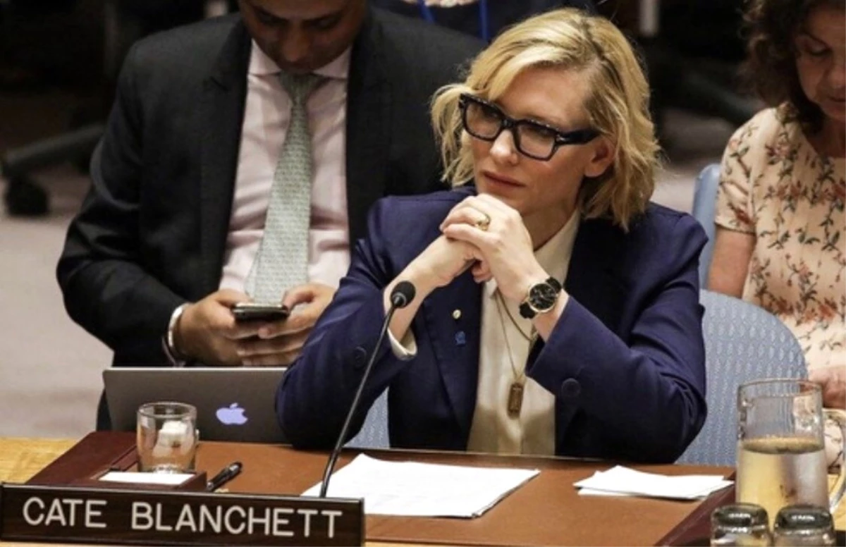 Ünlü Oyuncu Blanchett, Myanmar Zulmünü Bmgk\'ya Taşıdı