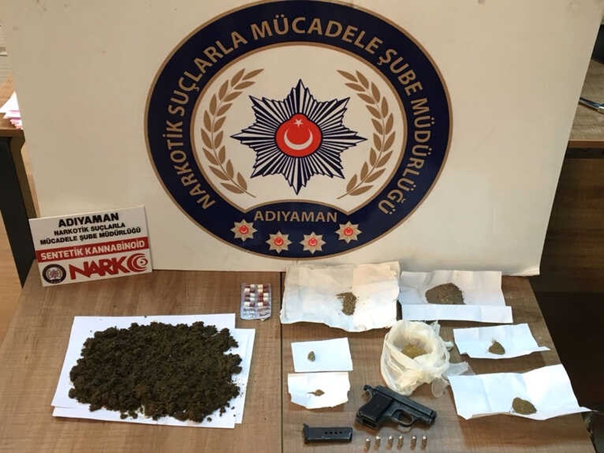 Uyuşturucuyu Araziye Gömmüşler