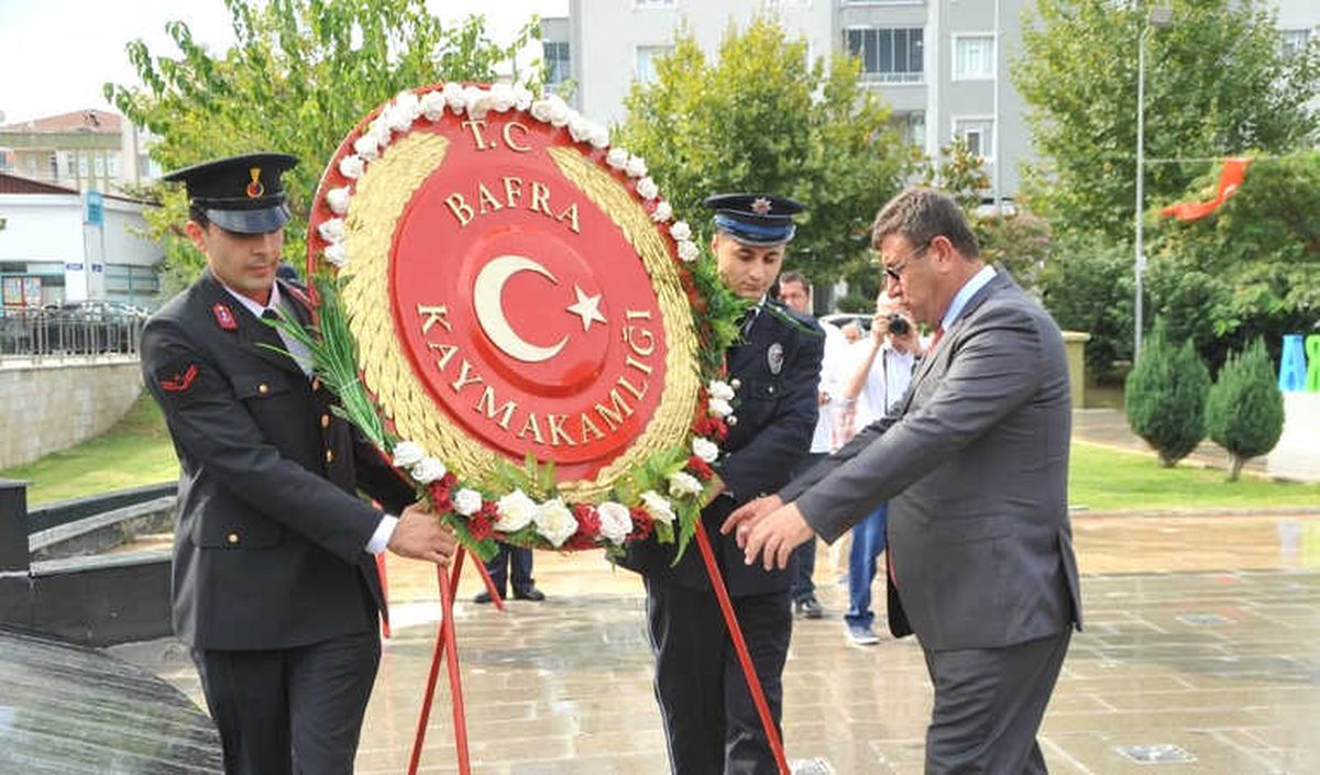 Bafra\'da 30 Ağustos Zafer Bayramı
