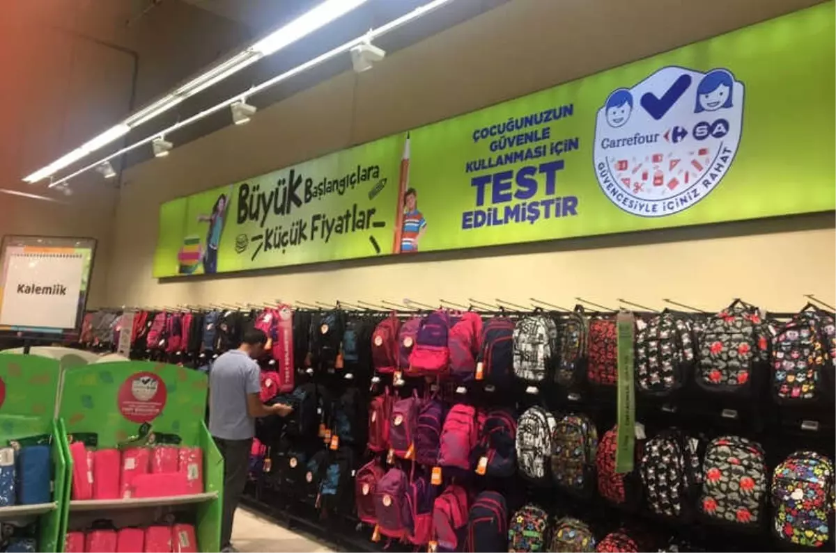 Carrefoursa\'dan Kırtasiye Alışverişinde Aile Bütçesine Destek