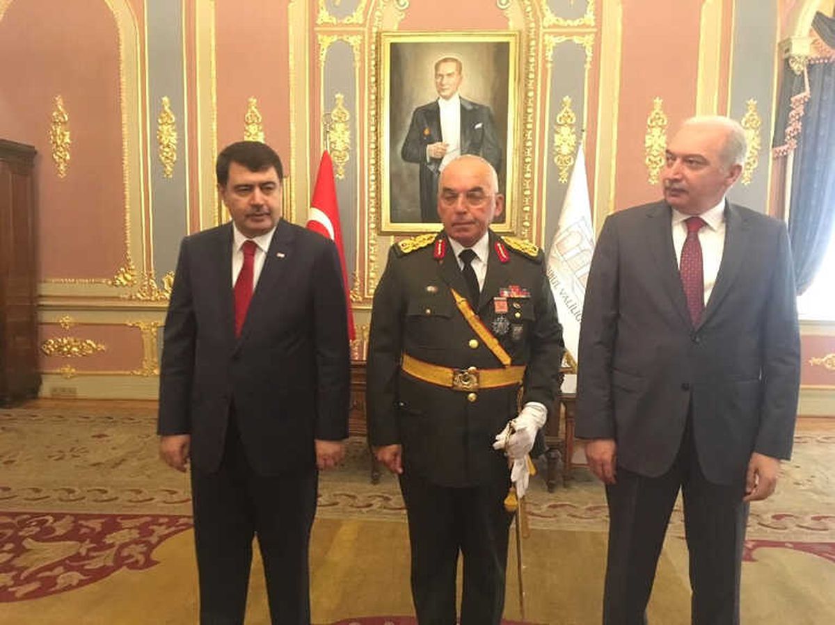 İstanbul Valiliği\'nde Zafer Bayramı Tebrik Töreni Gerçekleştirildi