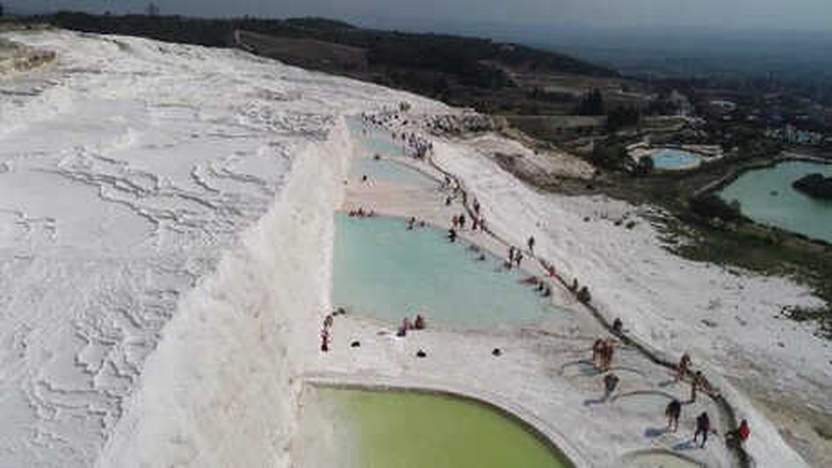 Pamukkale\'de Hedef 2 Milyon Ziyaretçi