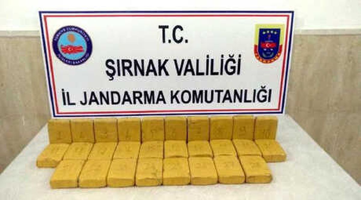Şırnak\'ta 14,5 Kilo \'Eroin\' Ele Geçirildi