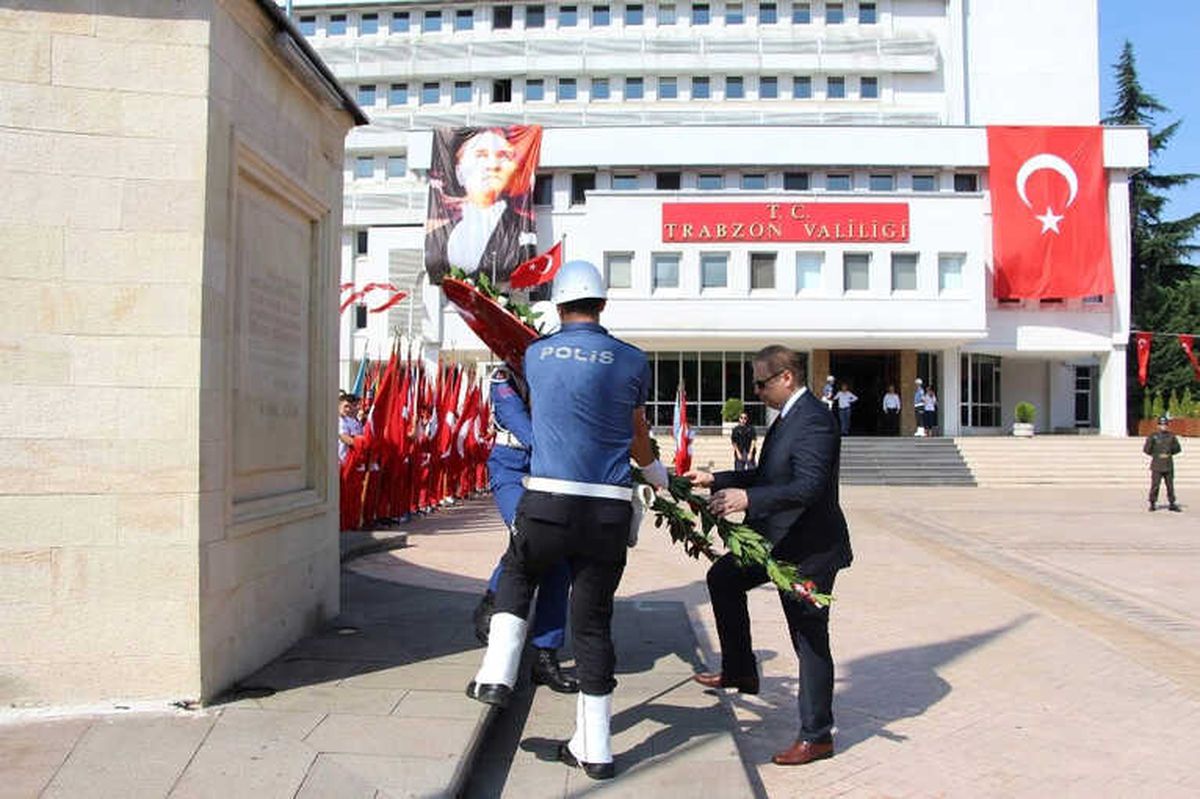 Trabzon\'da 30 Ağustos Zafer Bayramı Kutlamaları