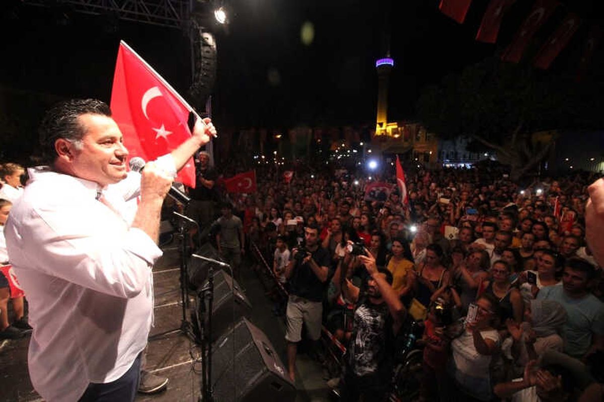 30 Ağustos Bodrum\'da Coşkuyla Kutlandı