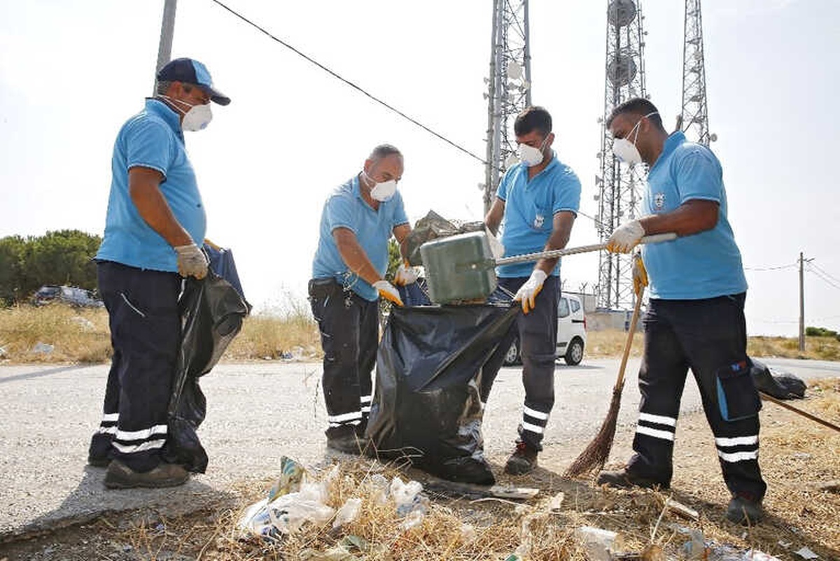 5 Ton Çöp Çıkan Şahin Tepesi Kirlilikten Arındırılıyor