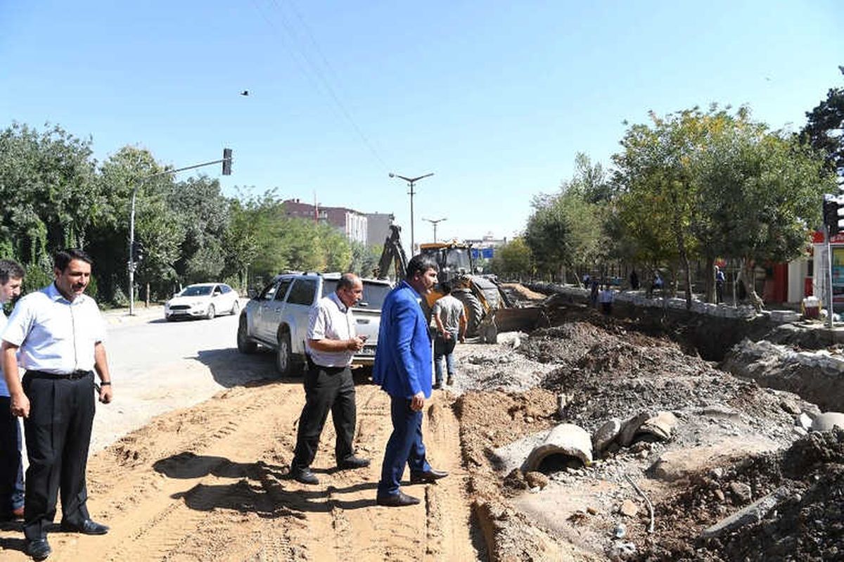 Başkan Asya, Çalışma Alanlarında İncelemelerde Bulundu