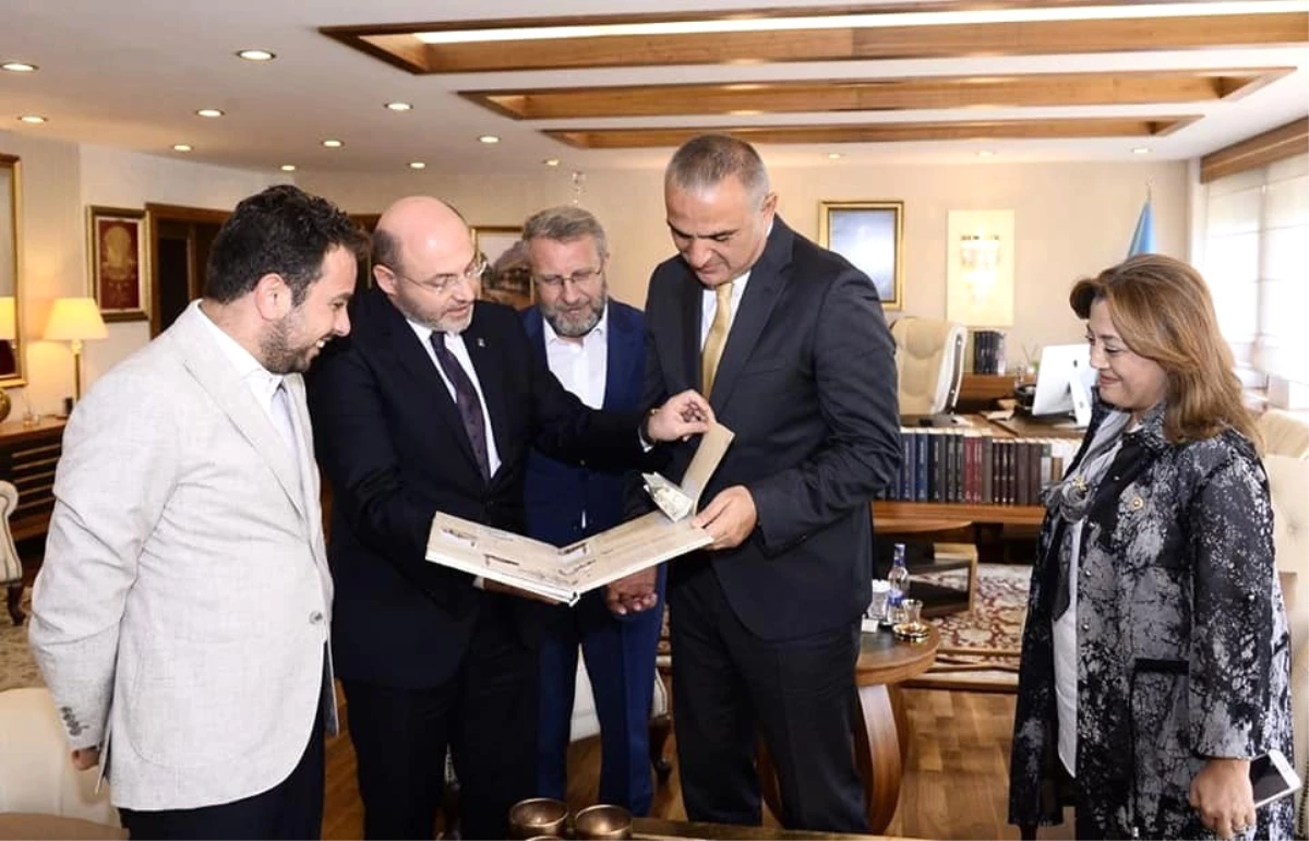 Başkan Çetinbaş ve Milletvekillerinden Kültür ve Turizm Bakanı Ersoy\'a Ziyaret