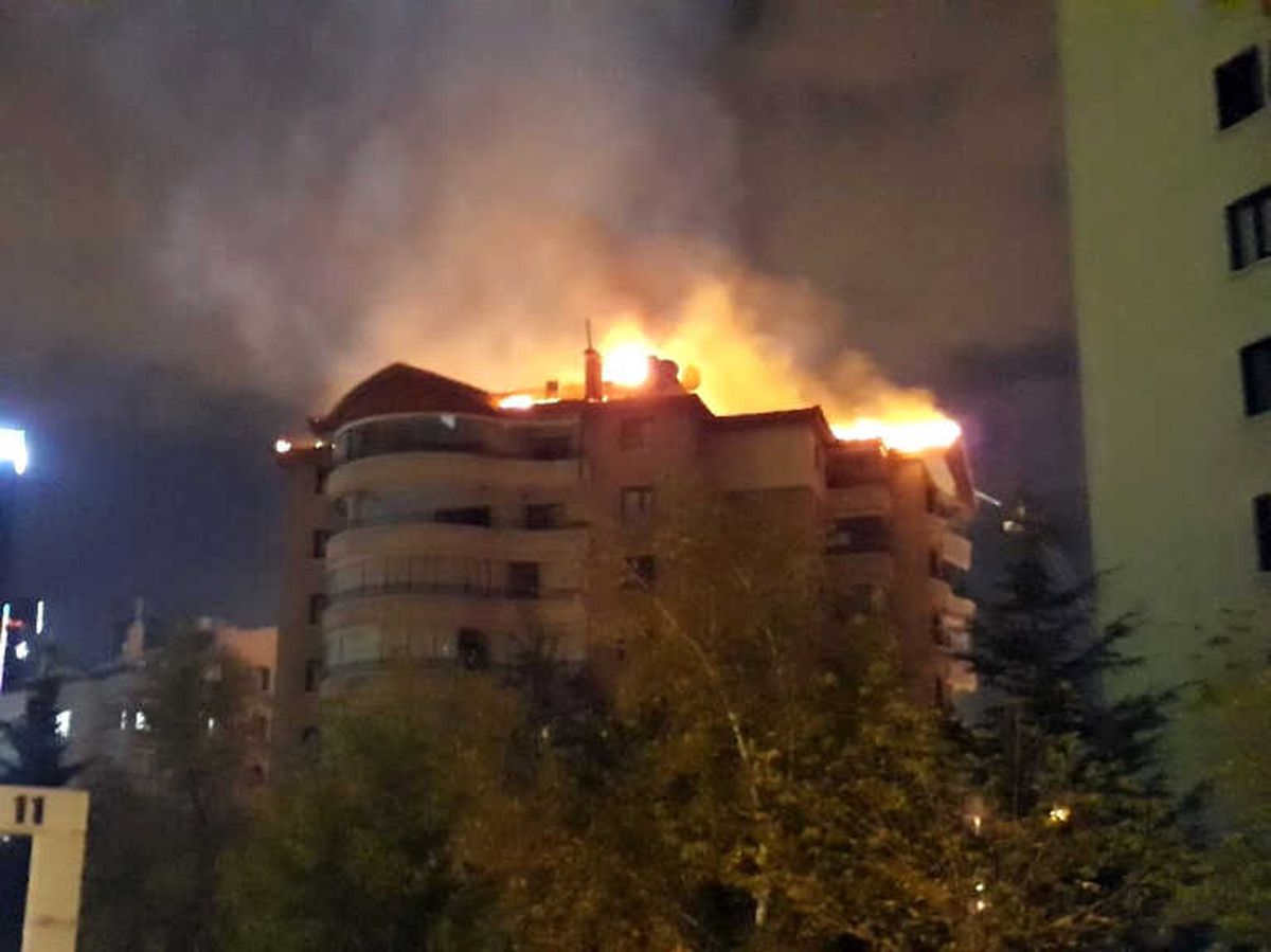 Başkent\'te Korkutan Yangın