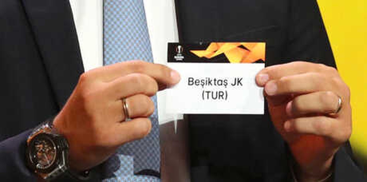 Beşiktaş\'ın UEFA Avrupa Ligi Fikstürü Belli Oldu