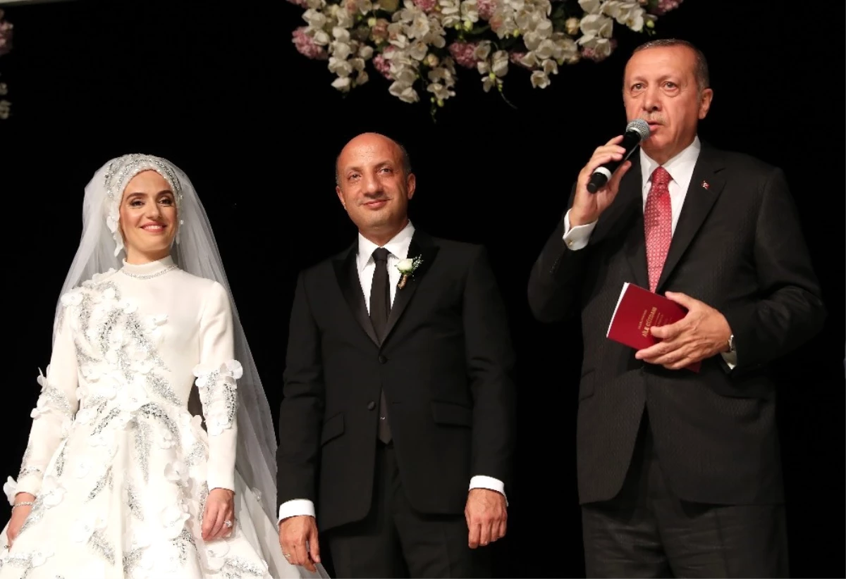 Cumhurbaşkanı Erdoğan, AK Parti Ankara Milletvekili Ali İhsan Arslan\'ın Nikah Şahidi Oldu