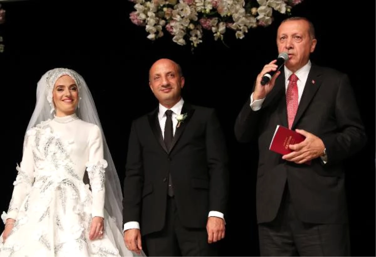 Cumhurbaşkanı Erdoğan Milletvekili Ali İhsan Arslan\'ın Düğününe Katıldı
