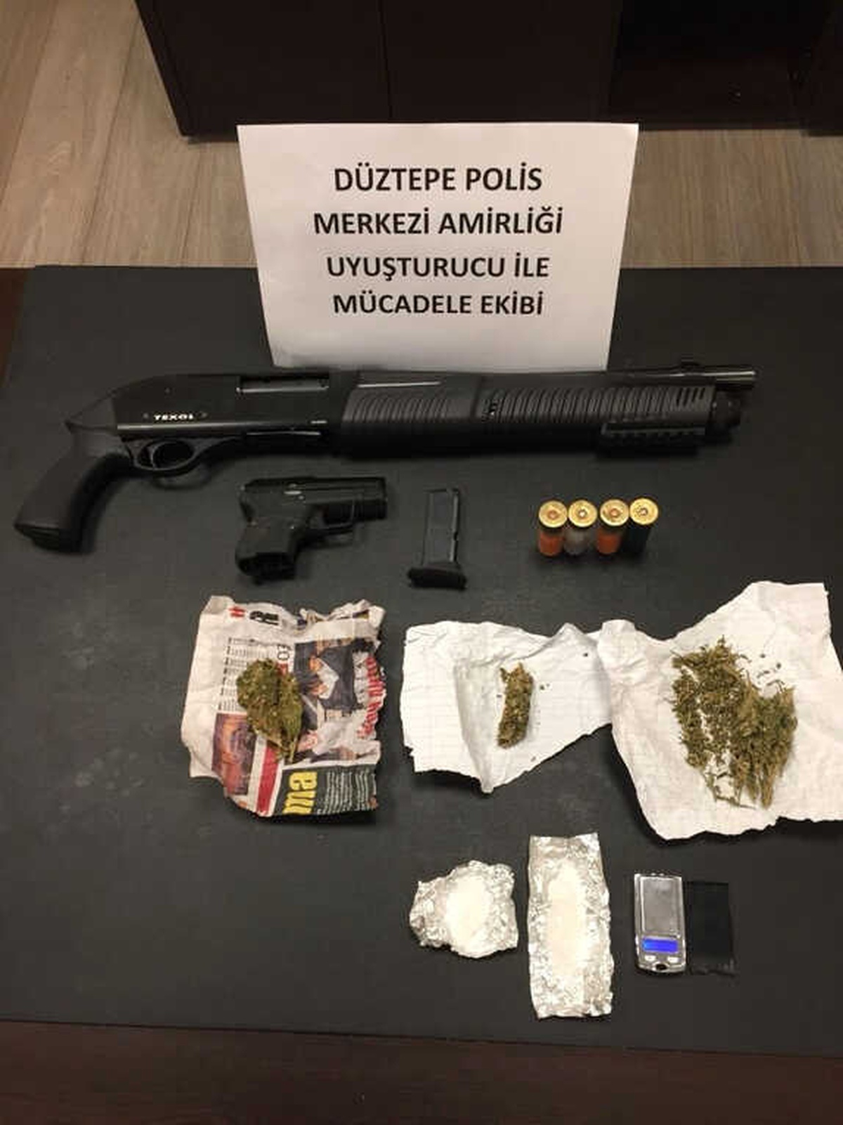 Gaziantep\'te Uyuşturucu Operasyonu: 2 Gözaltı