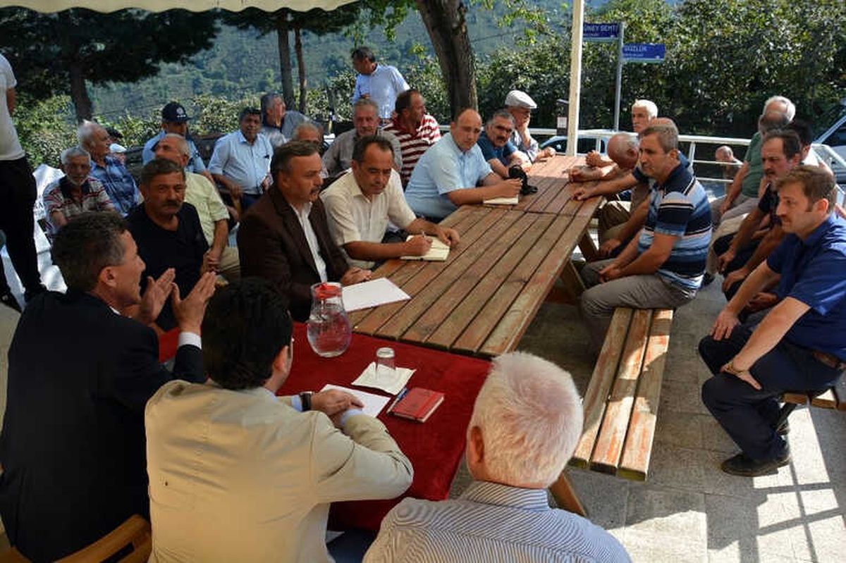 Kabadüz\'de Halk Toplantısı