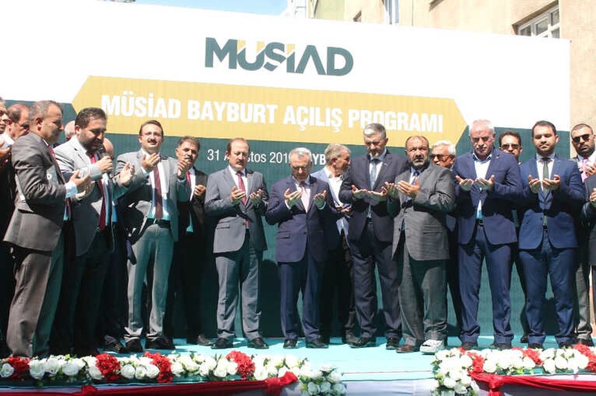 Naci Ağbal, Müsiad Bayburt Şubesi\'nin Açılışına Katıldı