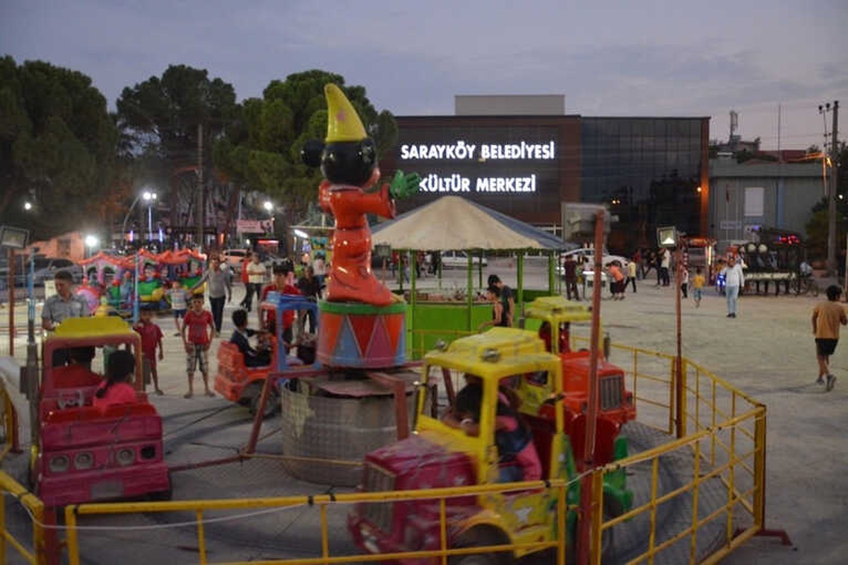 Sarayköylü Minikler 11 Gün Süren Şenlikte Buluştu