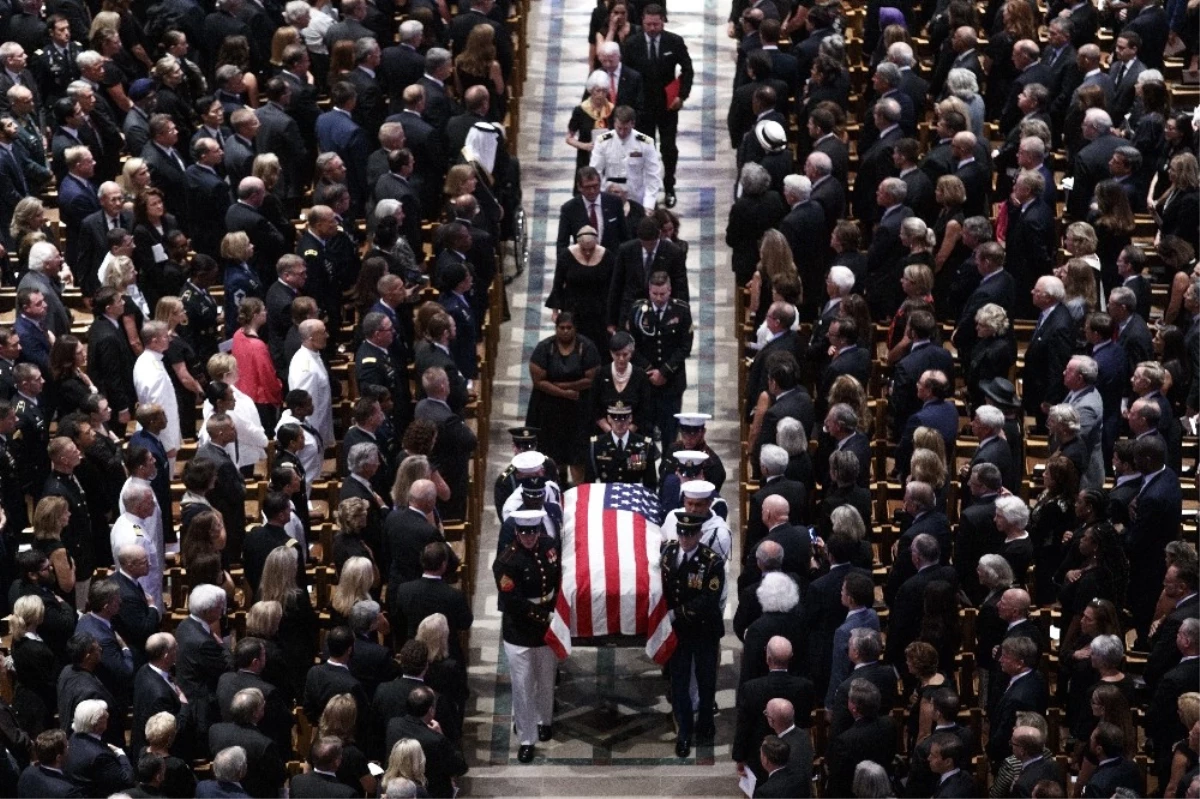 ABD\'li Senatör Mccain\'in Cenaze Töreni Düzenlendi