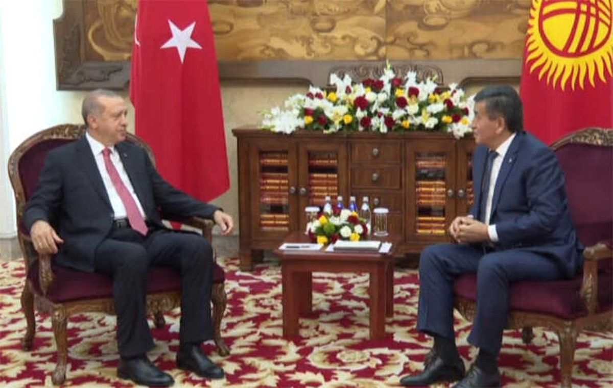 Erdoğan, Kırgız Mevkidaşıyla Görüştü
