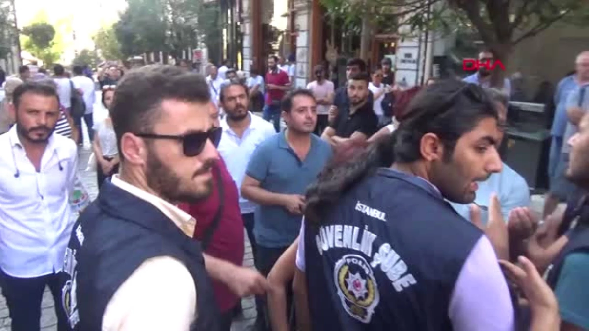 İstanbul Polis, Tünel Meydanı\'ndaki Eylemlere İzinsiz Olduğu Gerekçesiyle Müsade Etmedi