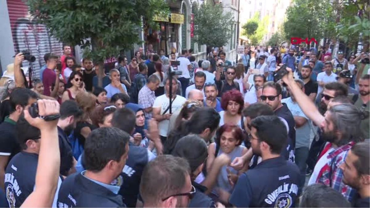 İstanbul Polis, Tünel Meydanı\'ndaki Eylemlere İzinsiz Olduğu Gerekçesiyle Müsade Etmedi
