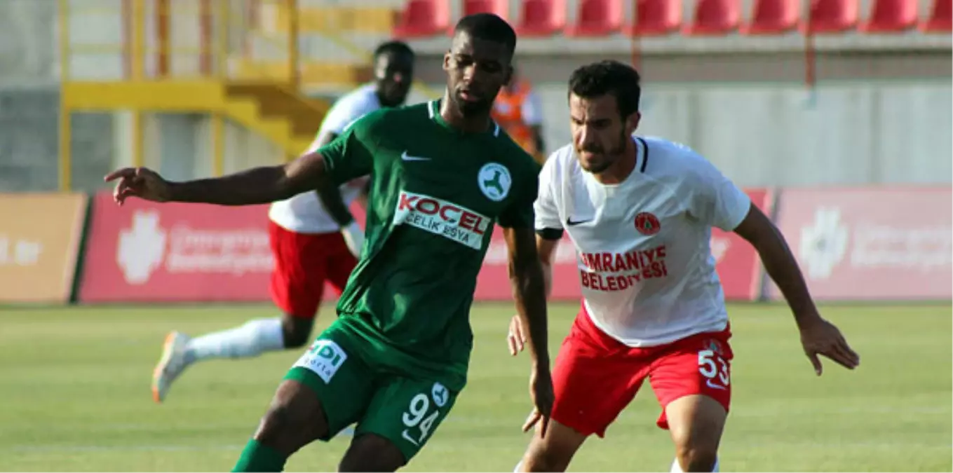 Ümraniyespor-Giresunspor: 2-0