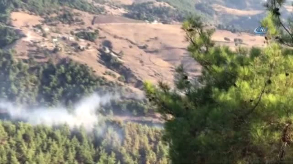Kahramanmaraş\'taki Orman Yangınında 5 Hektar Zarar Gördü