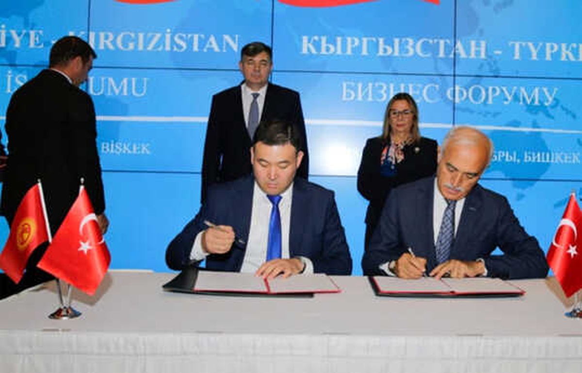 Kırgızistan\'la 3 İş Birliği Anlaşması İmzalandı