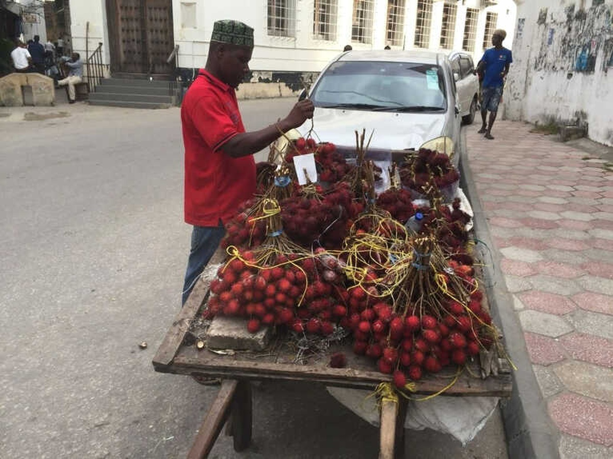 Tanzanya\'nın Asil Meyvesi: "Rambutan"