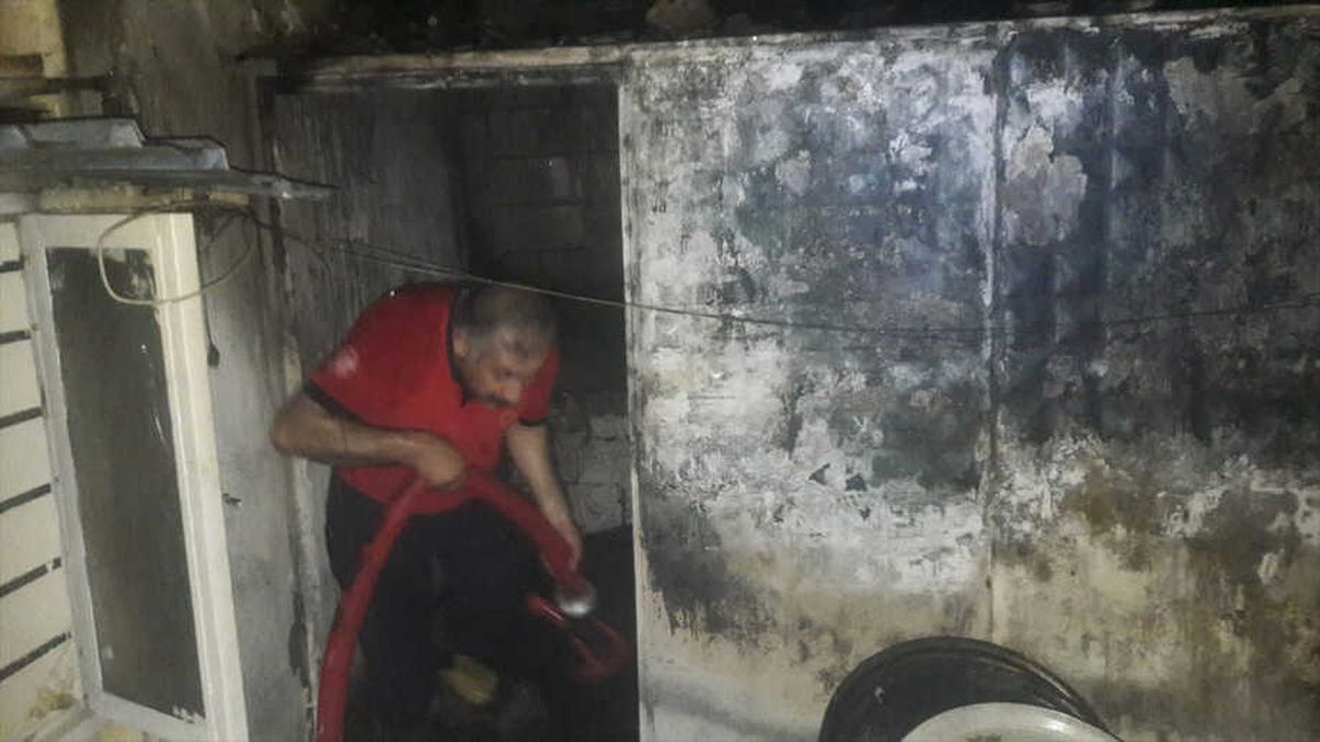 Şanlıurfa\'da Ev Yangını