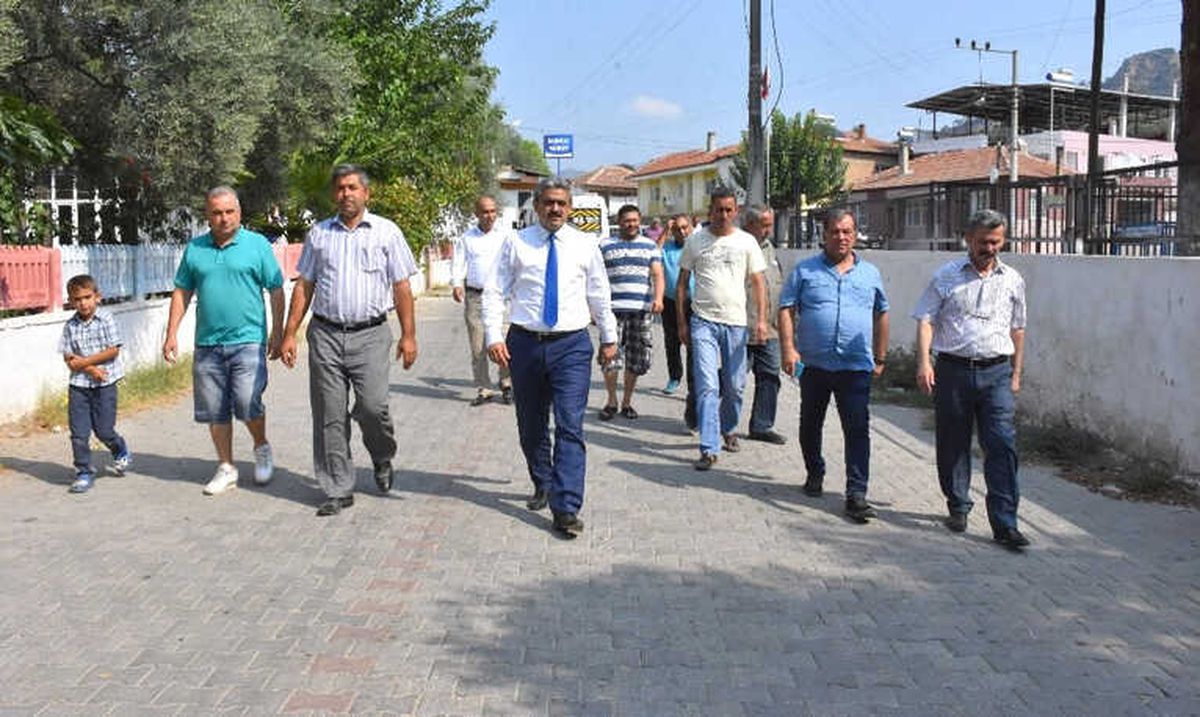 Başkan Alıcık, Bozyurt\'ta İncelemelerde Bulundu