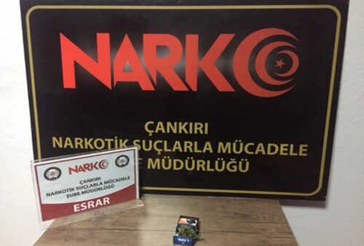 Çankırı\'da Uyuşturucu Operasyonu