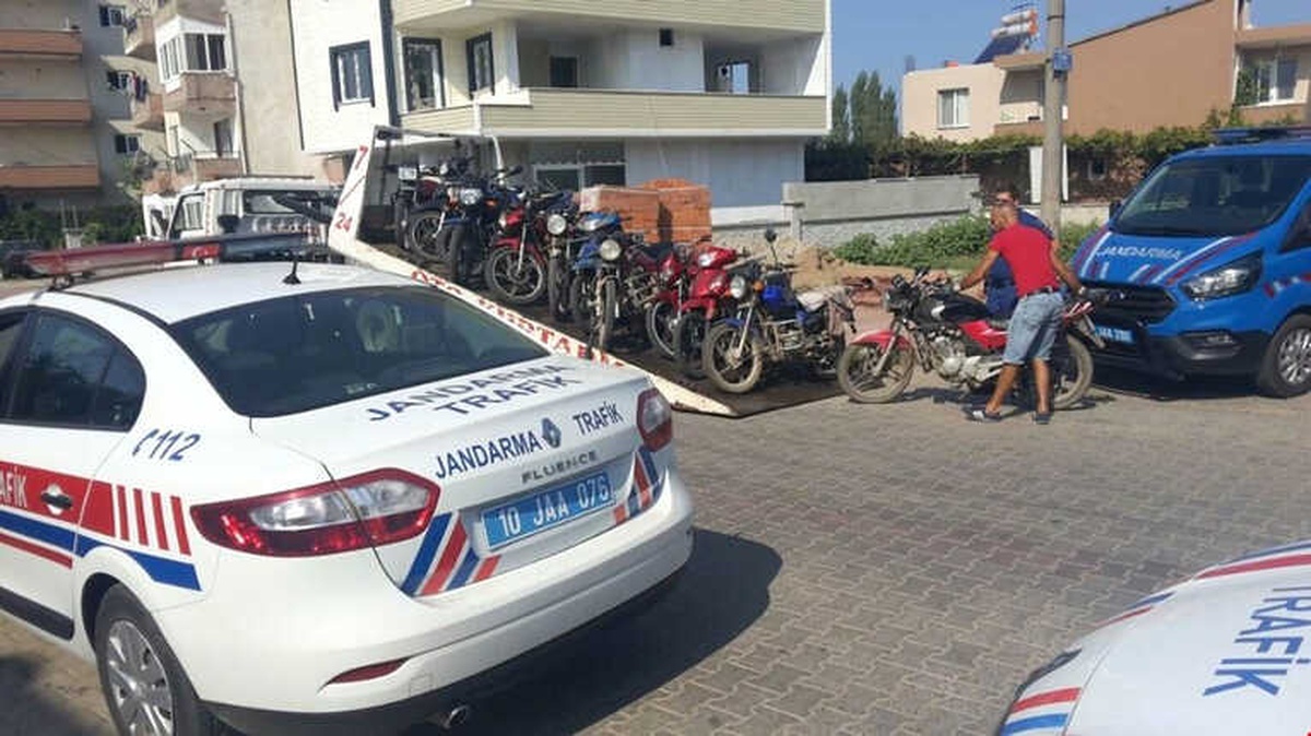 Jandarmadan Motosiklet Operasyonu