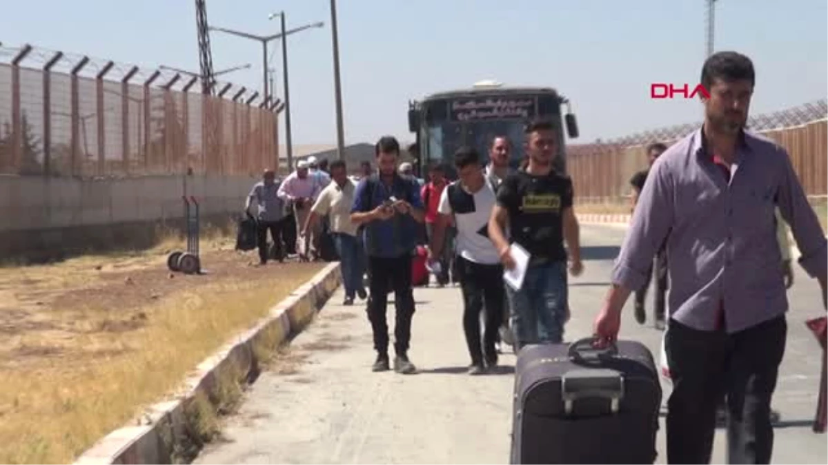 Kilis Suriyelilerin Bayram Dönüşü