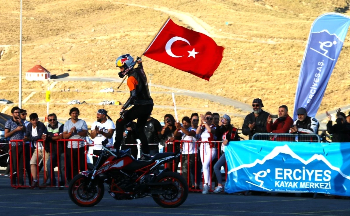 Motosiklet Severler Erciyes Moto Fest\'te Buluştu