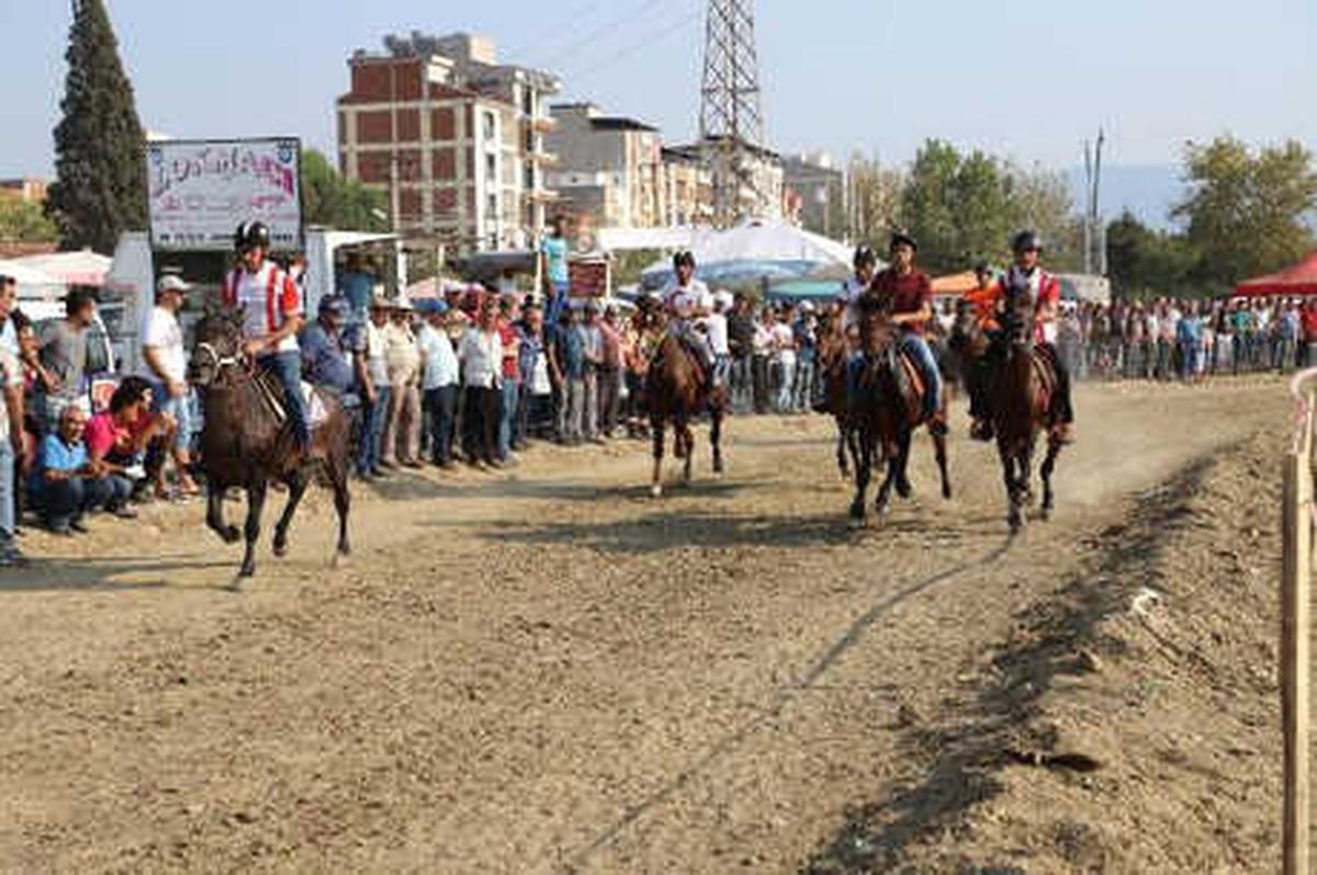 Turgutlu\'da Rahvan At Yarışları Heyecanı