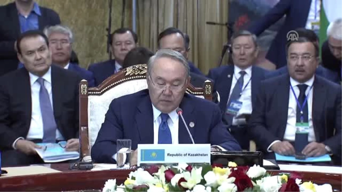Türk Konseyi 6. Devlet Başkanları Zirvesi" - Kazakistan Cumhurbaşkanı Nazarbayev - Çolpon