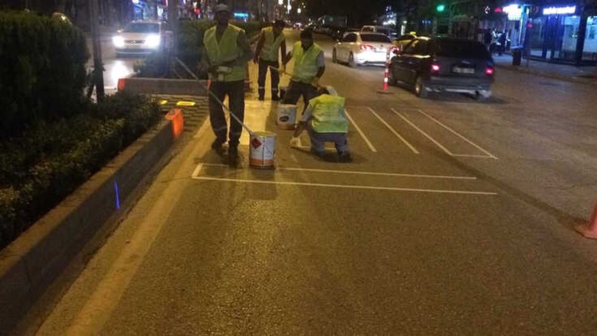 Yaya Geçidinin Çizgileri Yenilendi