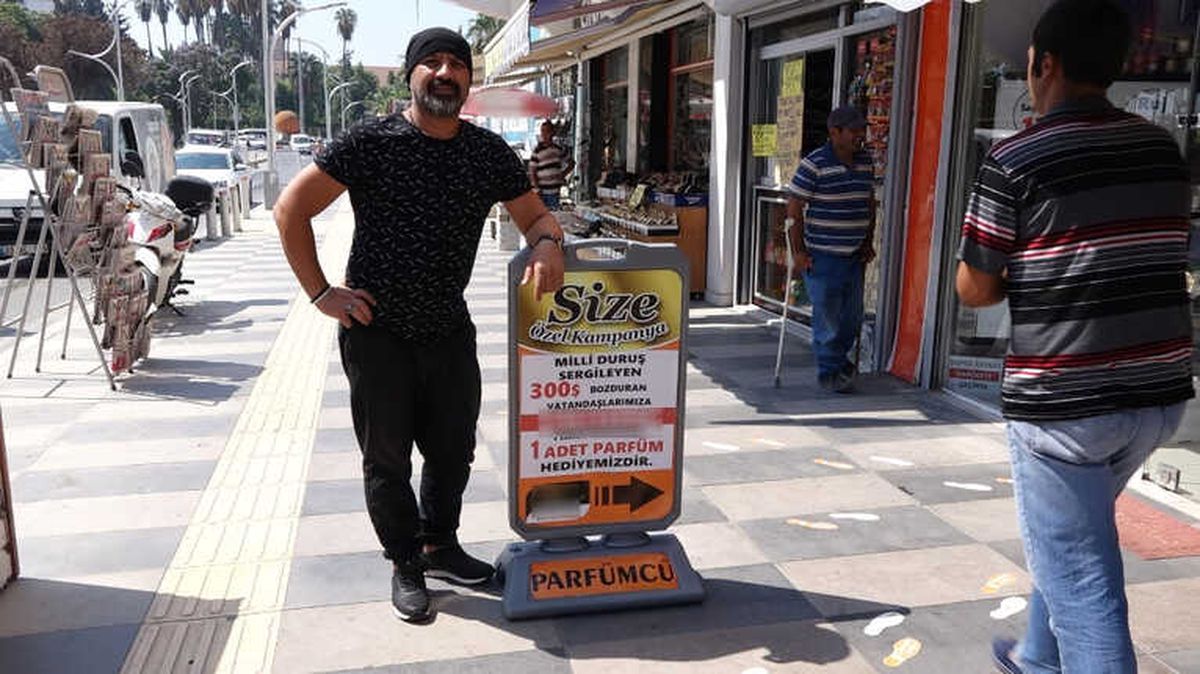 300 Dolar Bozdurana Parfüm Bedava