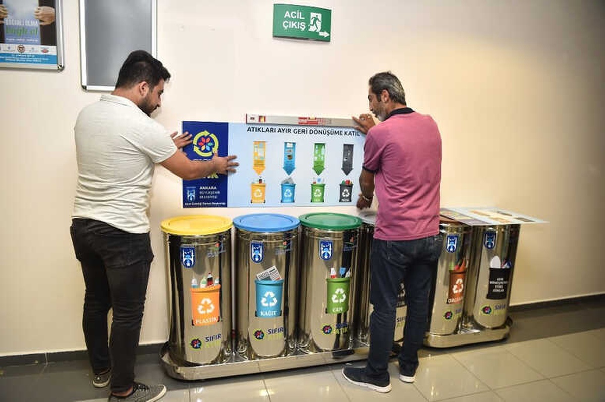 Ankara Büyükşehir Belediyesinden Sıfır Atık Projesi\'ne Destek
